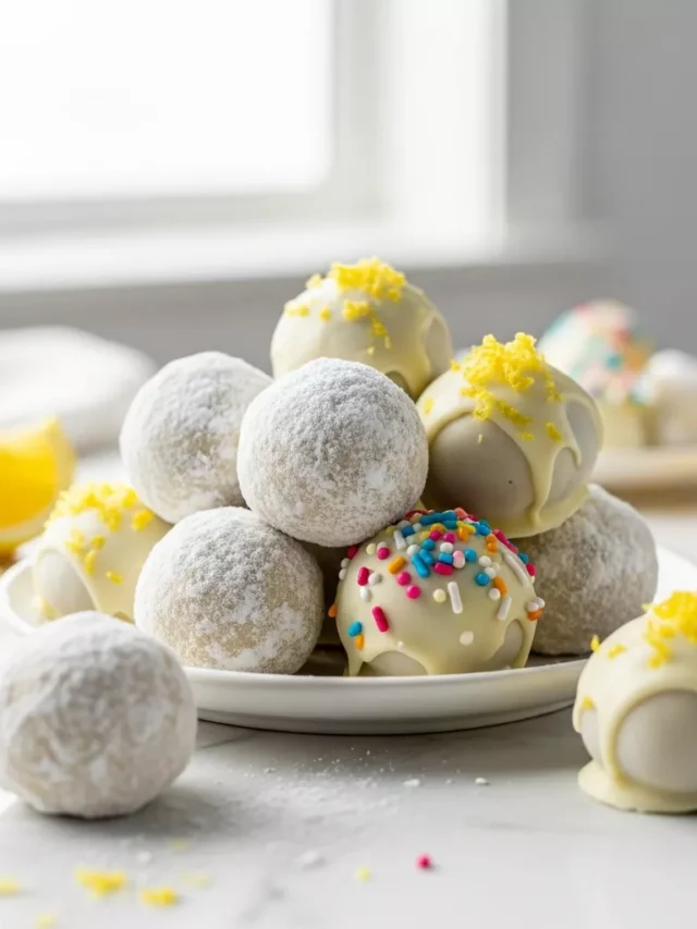 Ultimate Creamy Lemon Truffles Recipe – No Bake! (Web Story)