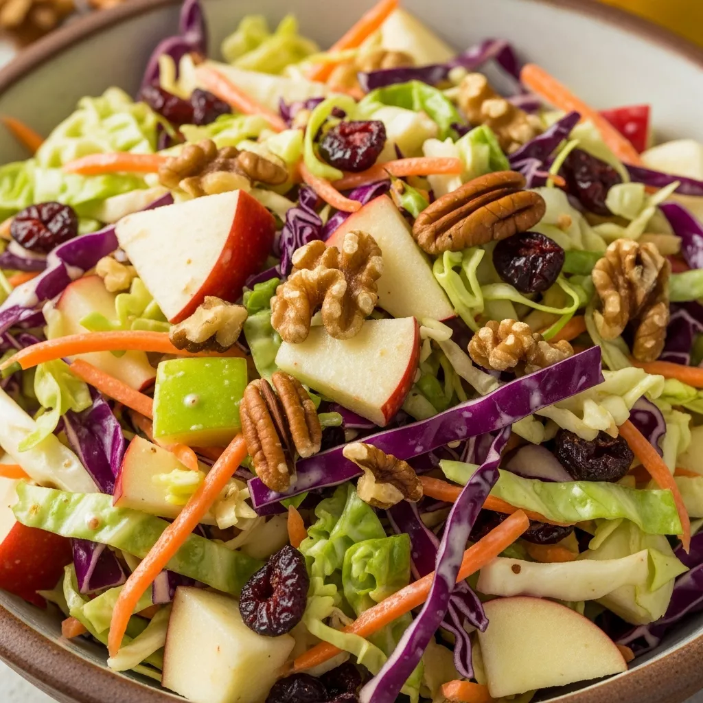 Fall Apple Coleslaw Recipe: A Vibrant and Flavorful Autumn Side Dish
