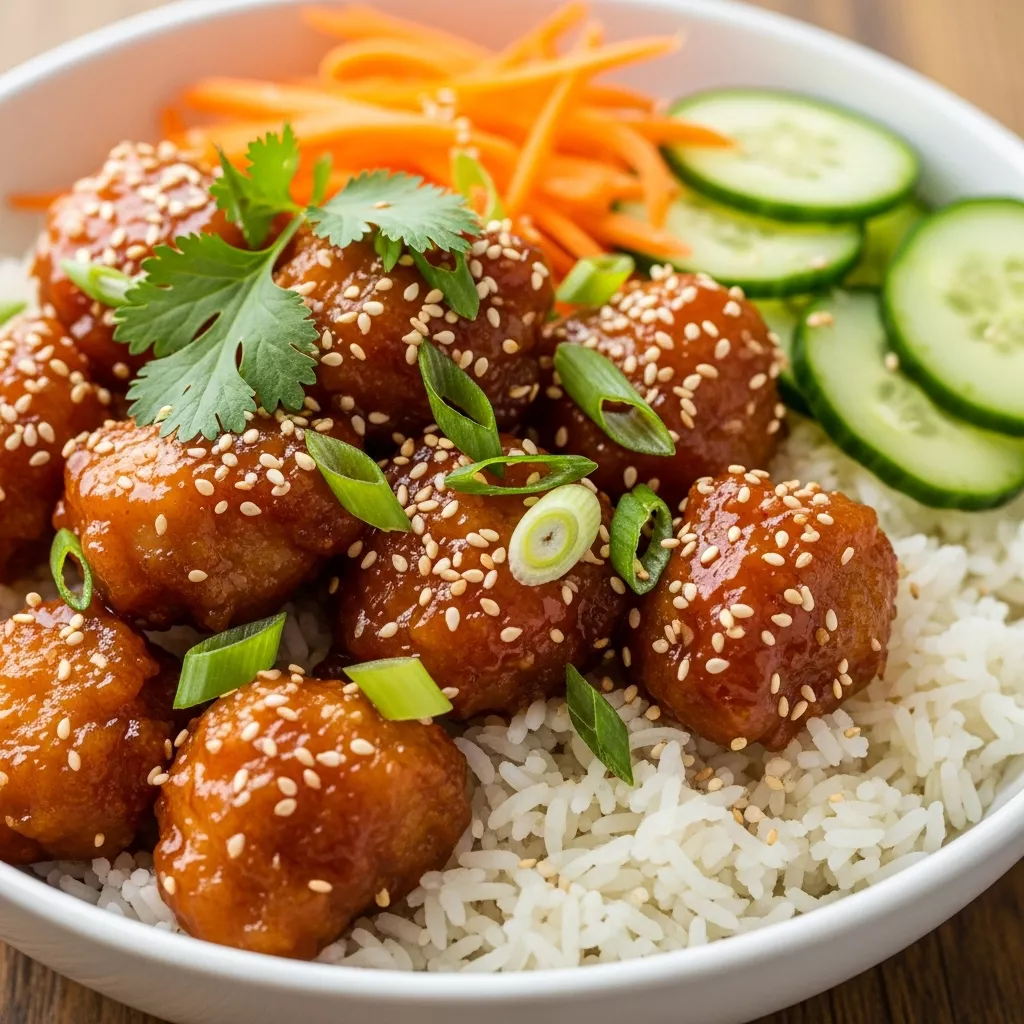 Sweet Chili Chicken Bowls
