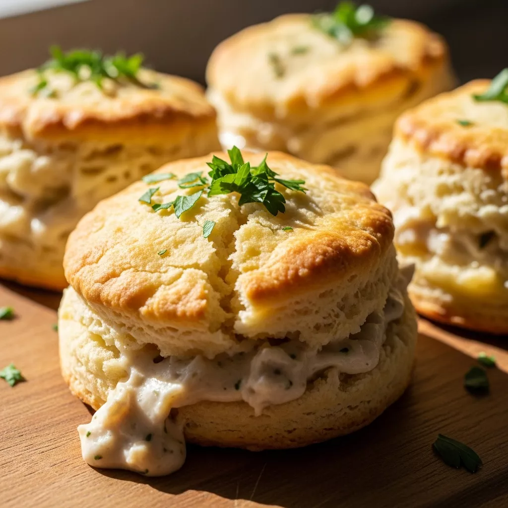 Creamy Parmesan Chicken Pillows: A Comfort Food Delight