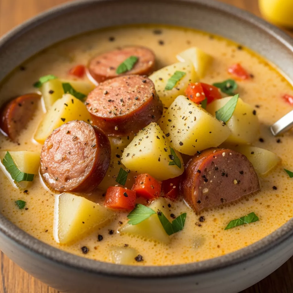 Creamy Cajun Potato Soup