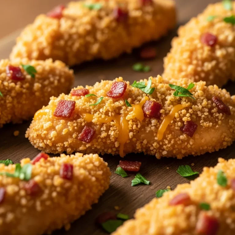 Easy Crack Chicken Tenders Recipe Card