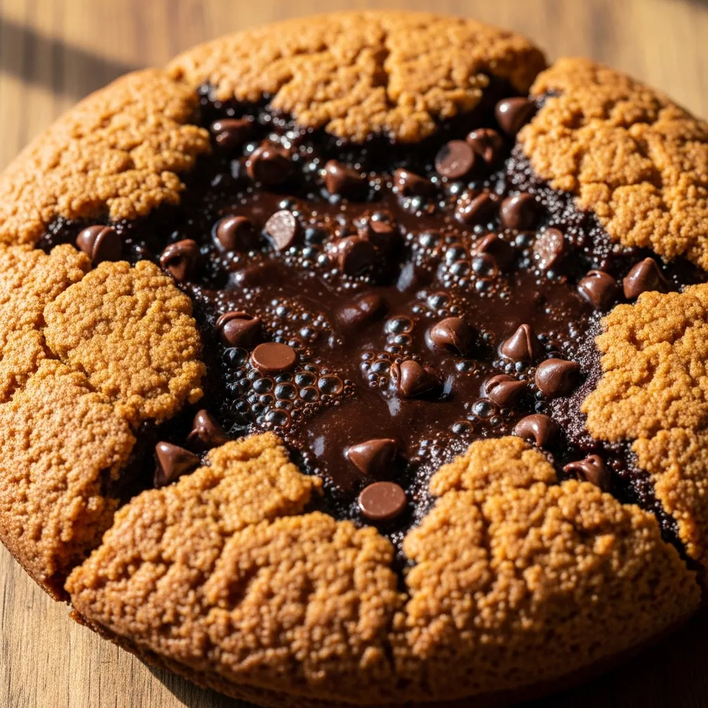 Decadent Southern Chocolate Cobbler with Gooey Fudge Center