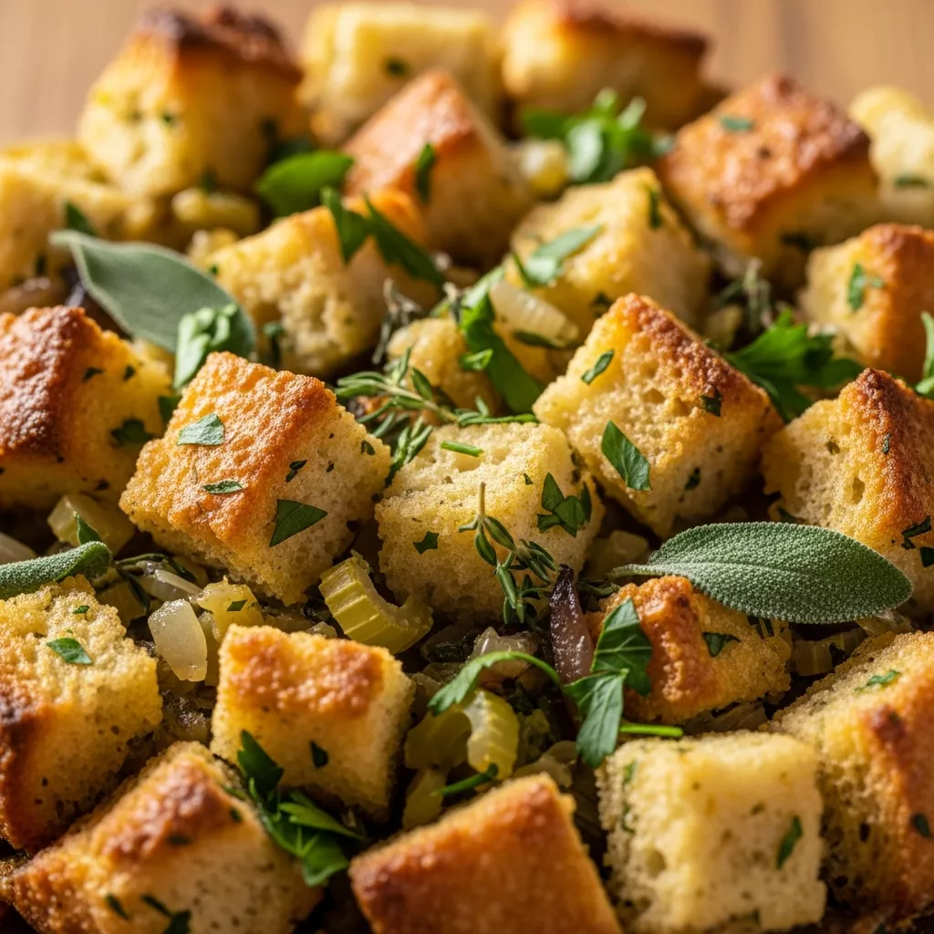 Buttery Herb Stuffing Perfection