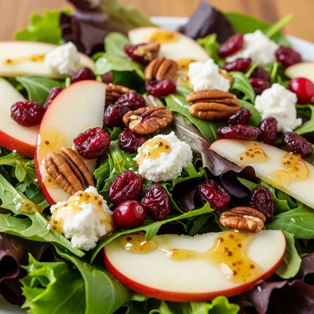 Christmas Salad Recipe: Festive Christmas Salad with Honey Mustard Dressing