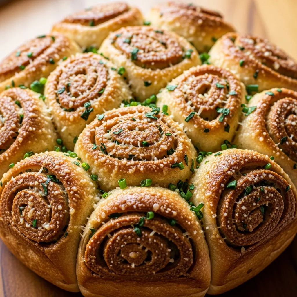 Sourdough Discard Garlic Bread: Golden Brown Sourdough Discard Garlic Pull-Apart Bread