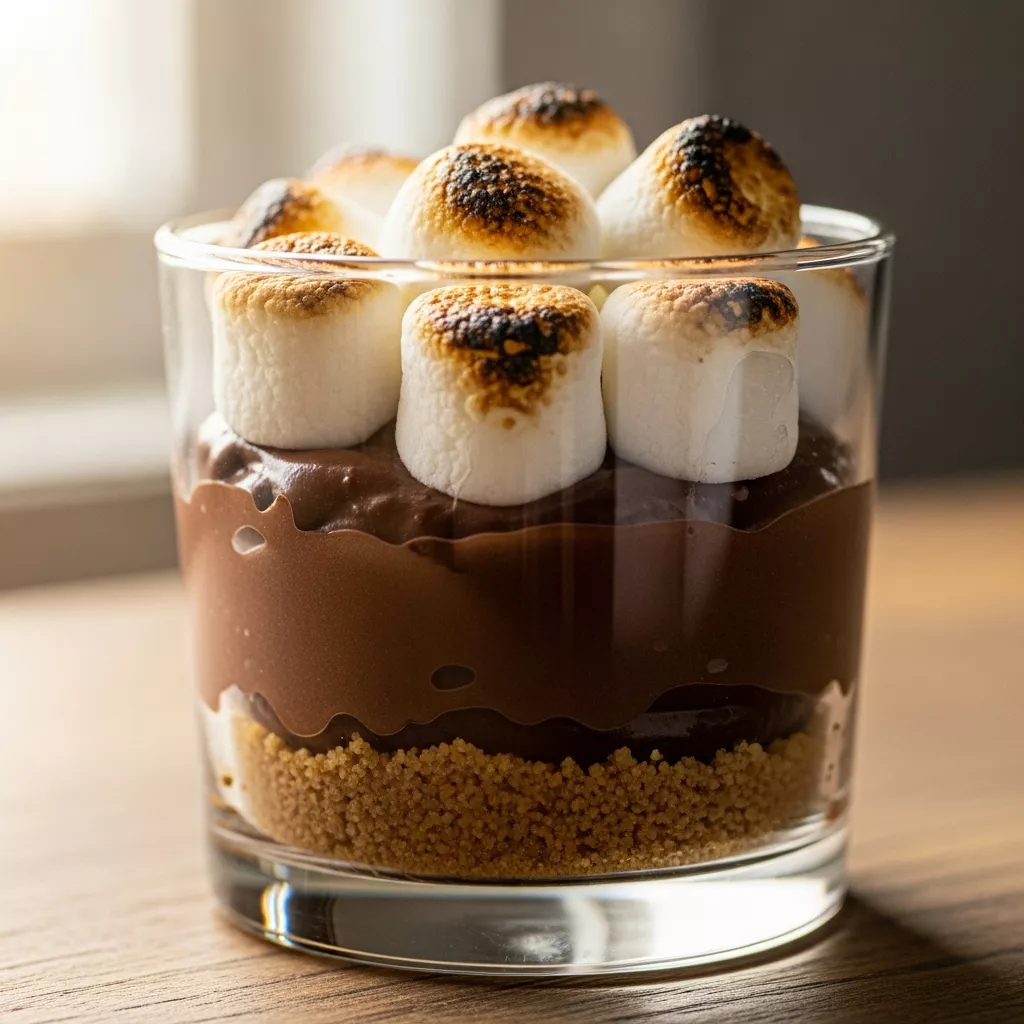 Easy S'mores Dessert Cups