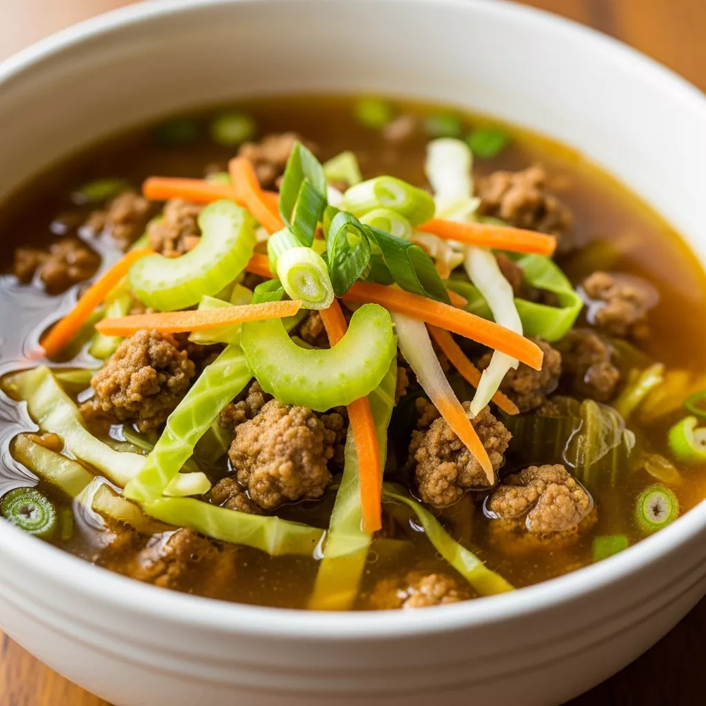 Comforting Paleo Egg Roll Soup