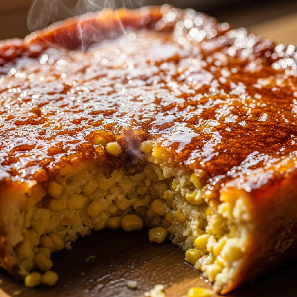 Honey Glazed Corn Casserole