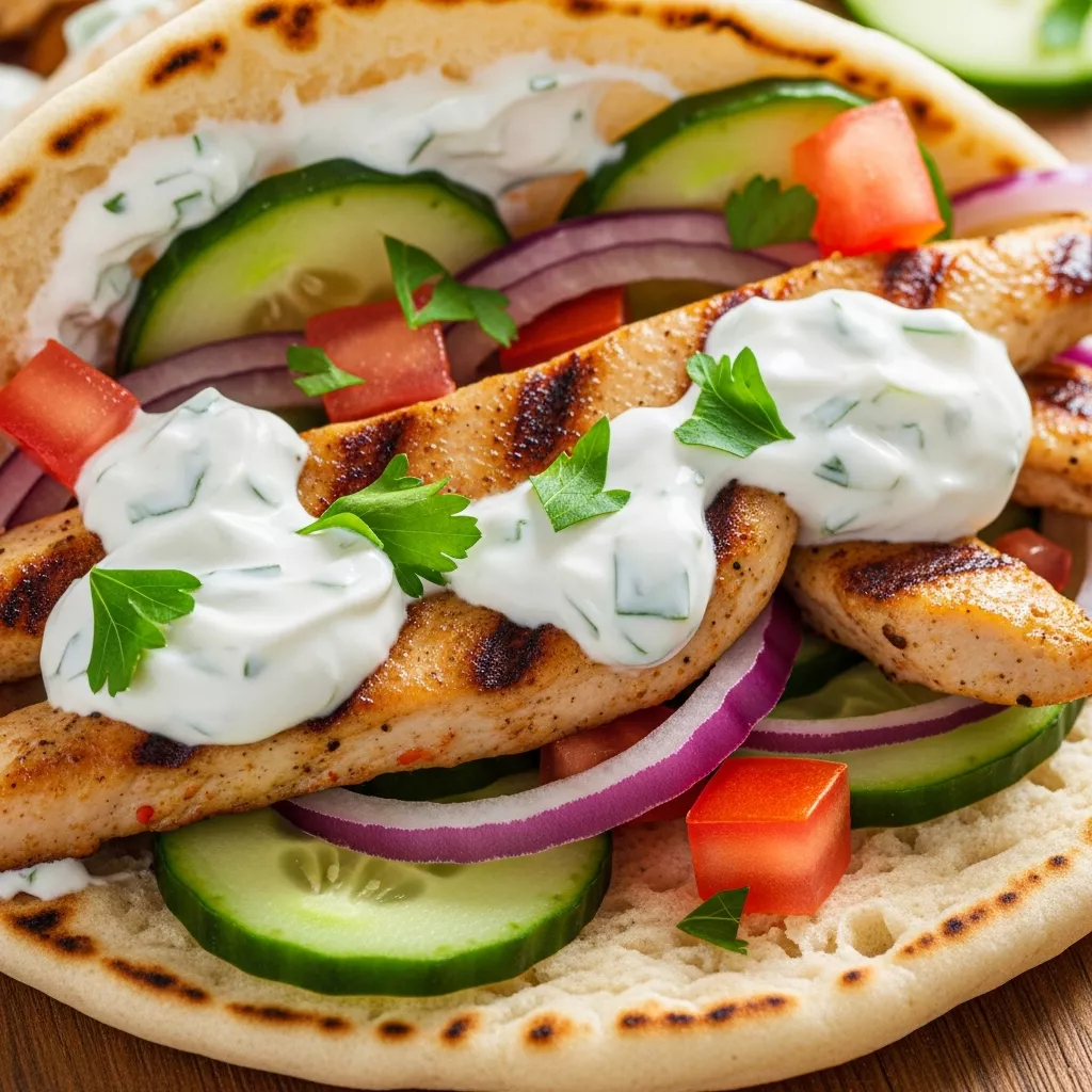 Chicken Gyros Recipe: Easy Mediterranean Chicken Gyro Recipe