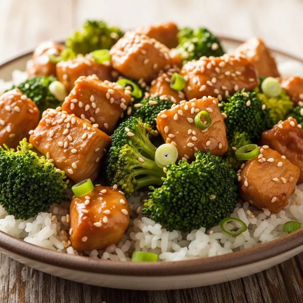 Crockpot Chicken Broccoli: Cozy Crockpot Chicken and Broccoli served over rice