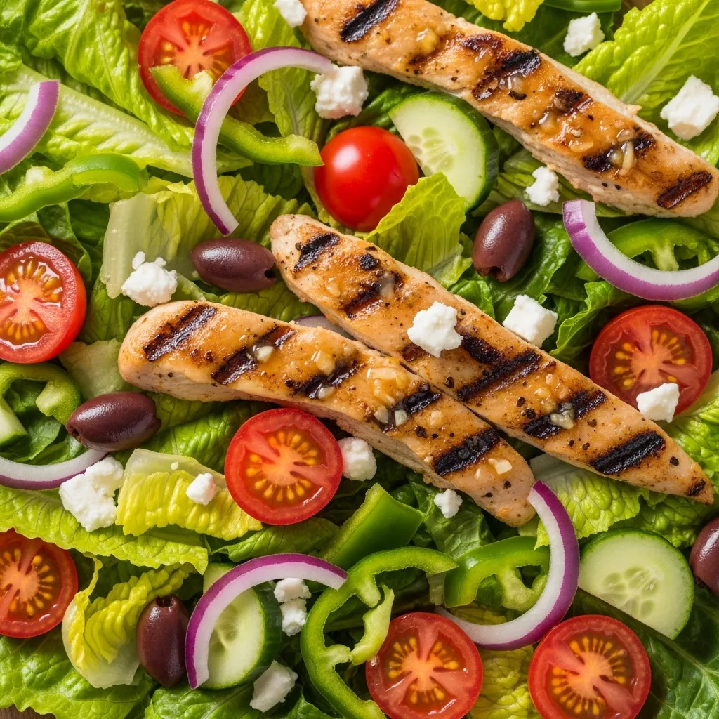 Zesty Grilled Chicken Salad Sensation