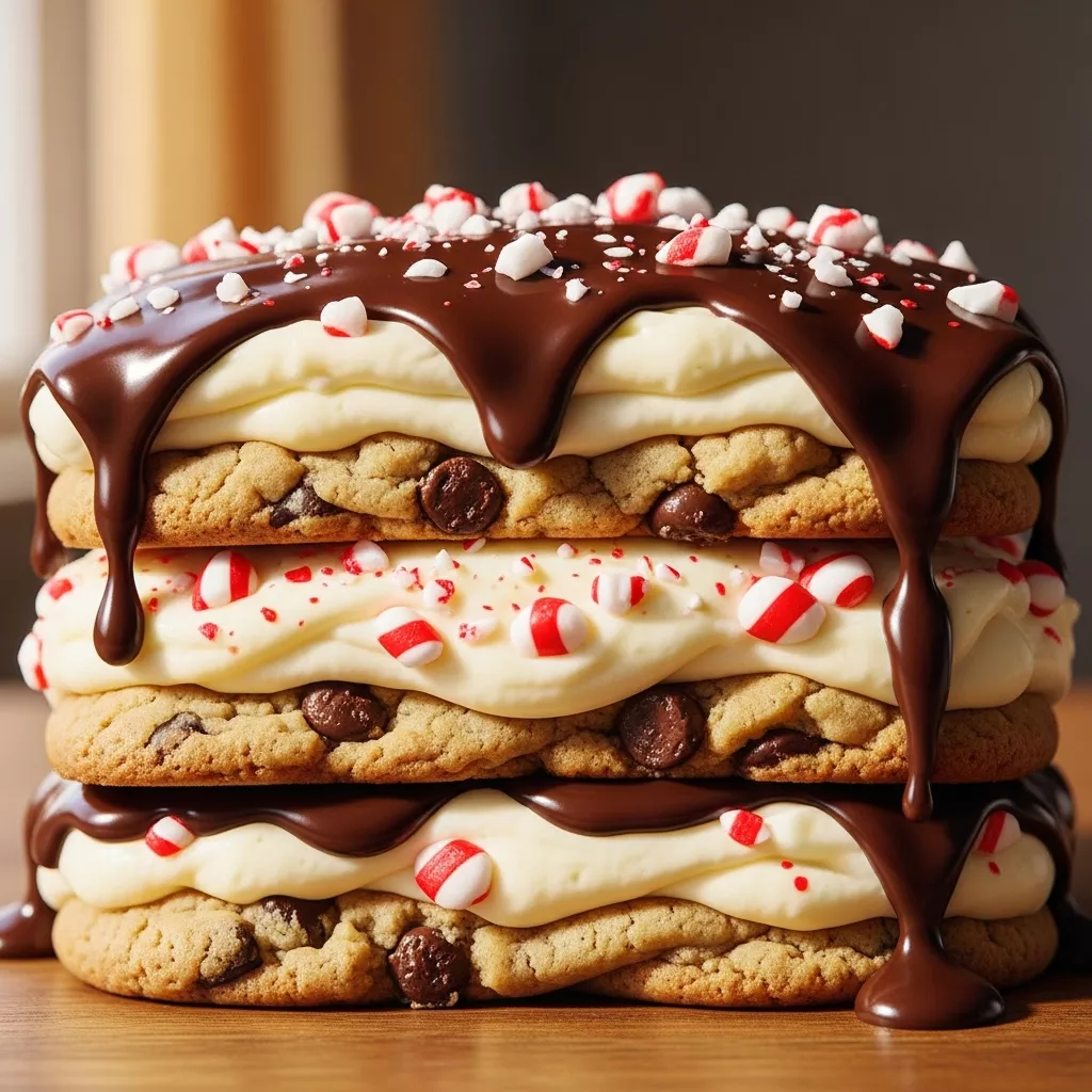 Christmas Cookie Lasagna