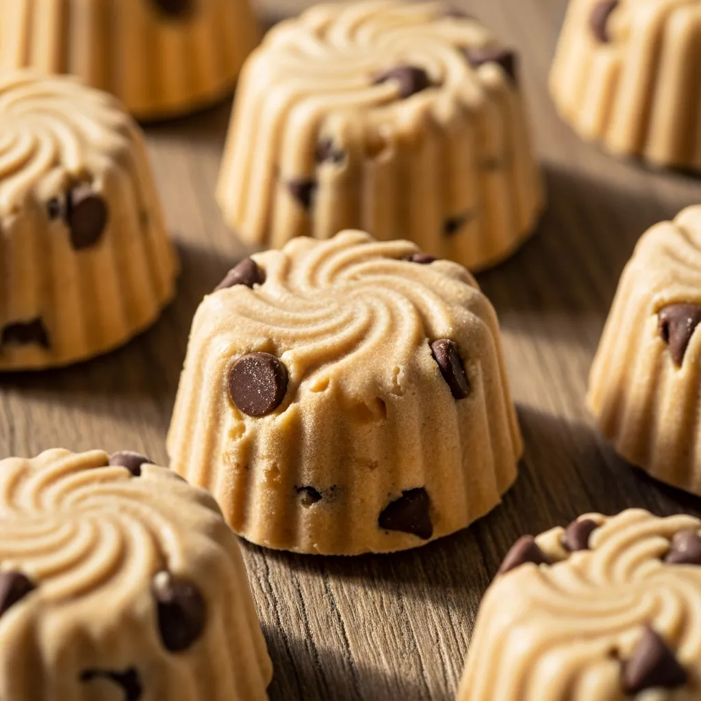 Frozen Yogurt Peanut Butter: Peanut Butter Greek Yogurt Freezer Bites close up