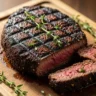 Coffee Rub Grilled Steak: Smoky Coffee-Crusted Grilled Steak