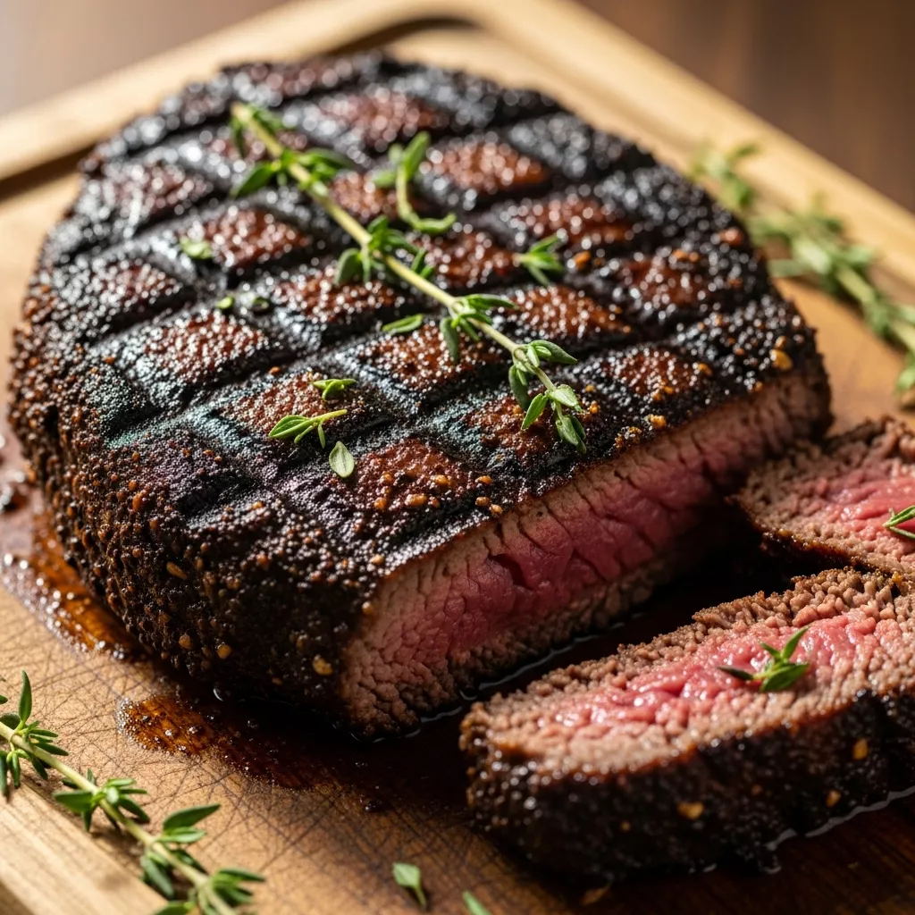 Coffee Rub Grilled Steak: Smoky Coffee-Crusted Grilled Steak