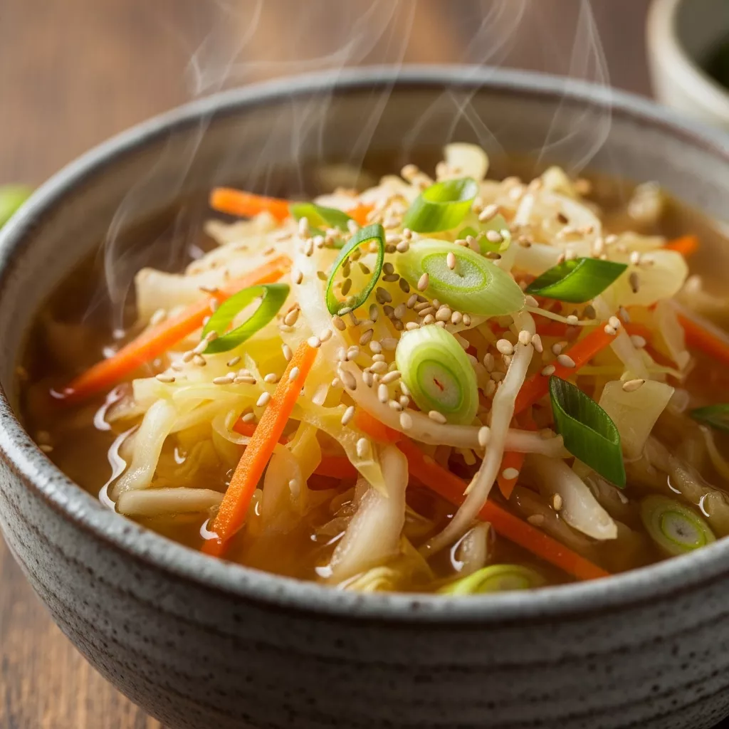 Cozy One-Pot Egg Roll Soup