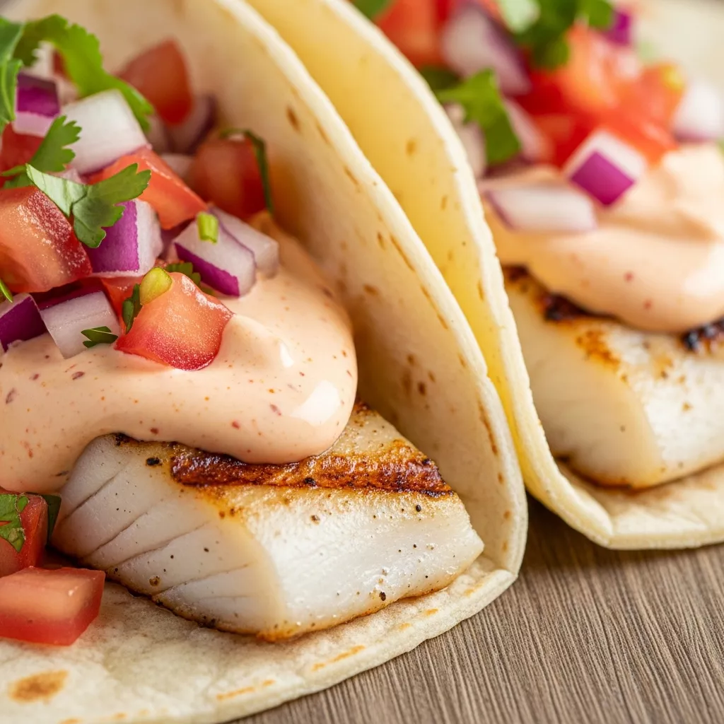 Zesty Grilled Fish Tacos with Firecracker Mayo and Fresh Pico