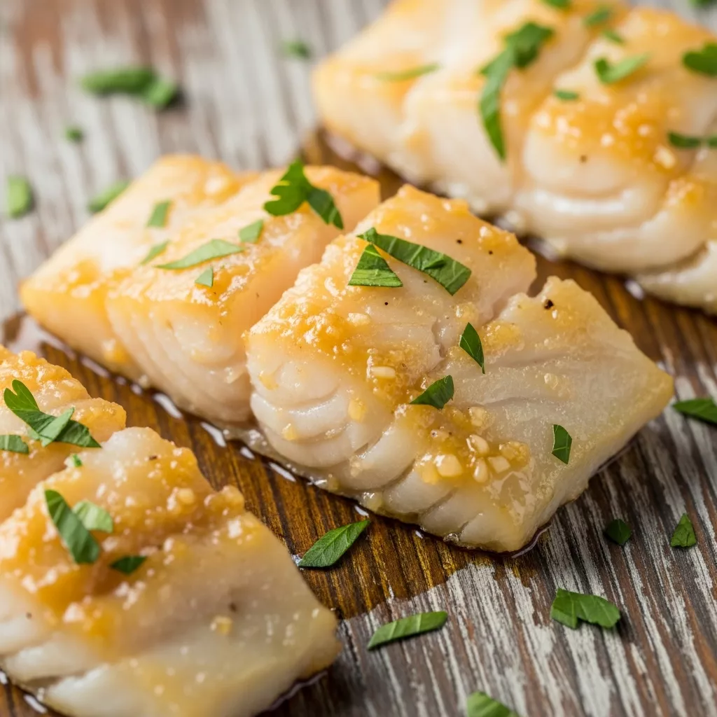 Honey Garlic Baked Cod Recipe