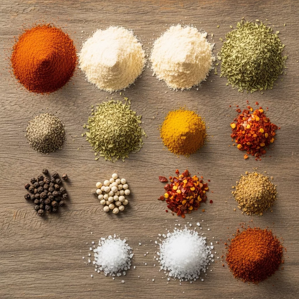 Ingredients for Bold Bayou Spice: Craft Your Own Slap Ya Mama Seasoning