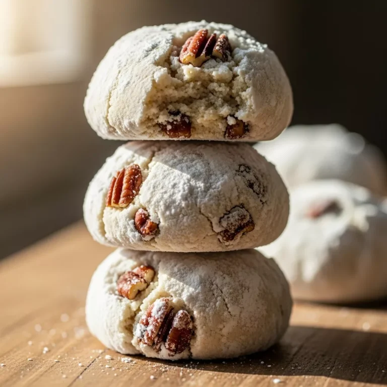 Buttery Pecan Snowball Cookies Recipe