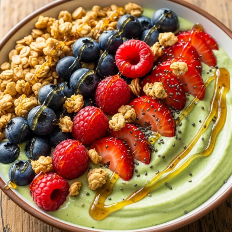 Recipe card for Vibrant Vegan Breakfast Power Bowl Perfect for anyone who loves vegan breakfast bowl!