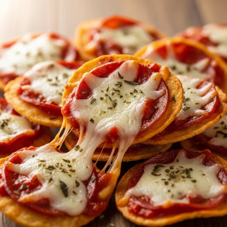 Recipe for Turkey Pepperoni Pizza Chips