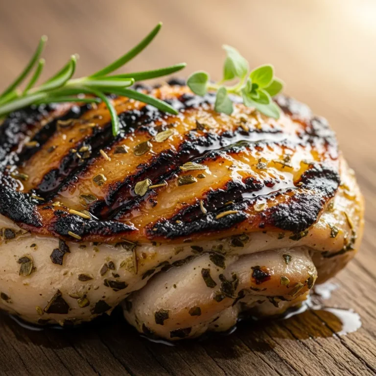 Tuscan Grilled Chicken Recipe Card