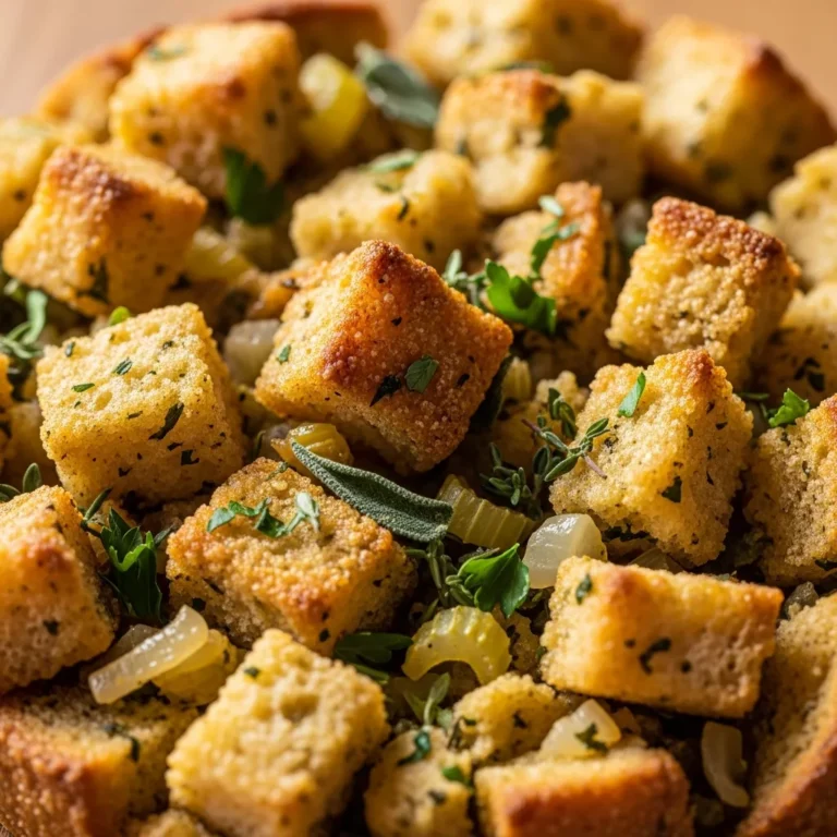Buttery Herb Stuffing Recipe Card