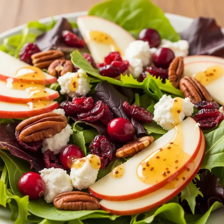 Festive Christmas Salad Recipe Card