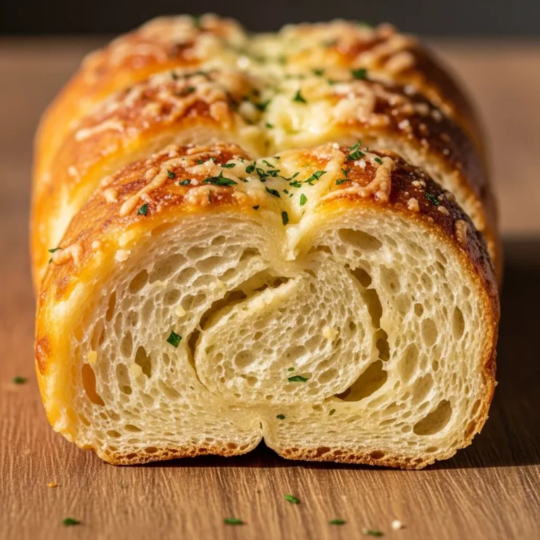 Recipe card for Garlic Parmesan Cheese Bread