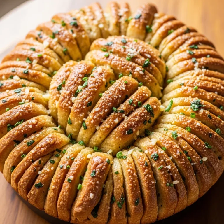 Sourdough Discard Garlic Pull-Apart Bread Recipe Card Perfect for anyone who loves sourdough discard garlic bread!