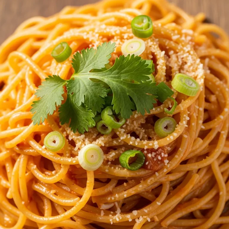 Creamy Gochujang Pasta recipe card image