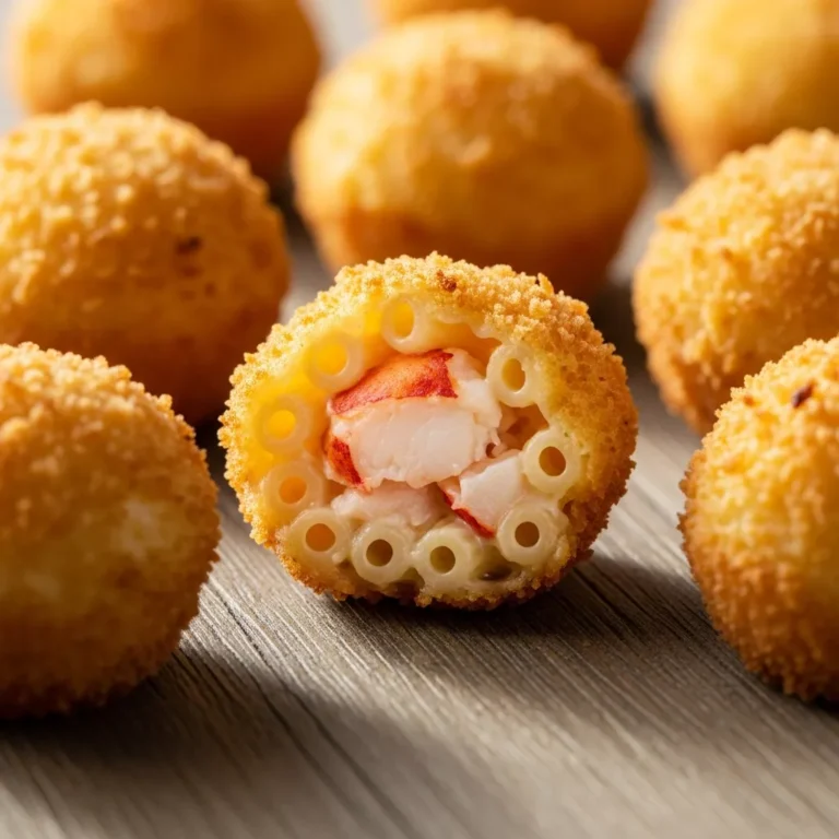 Recipe for Lobster Mac and Cheese Bites