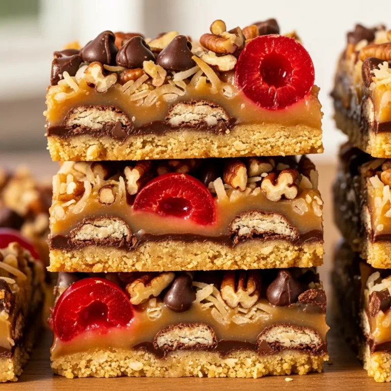 Easy Chocolate Cherry Magic Bars Recipe