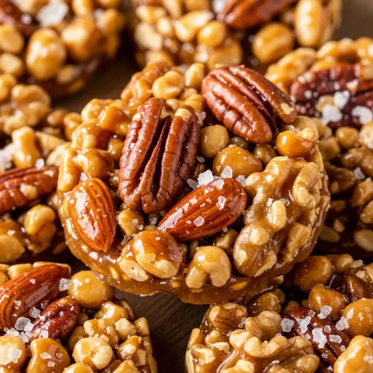 Praline Crunch Recipe Card