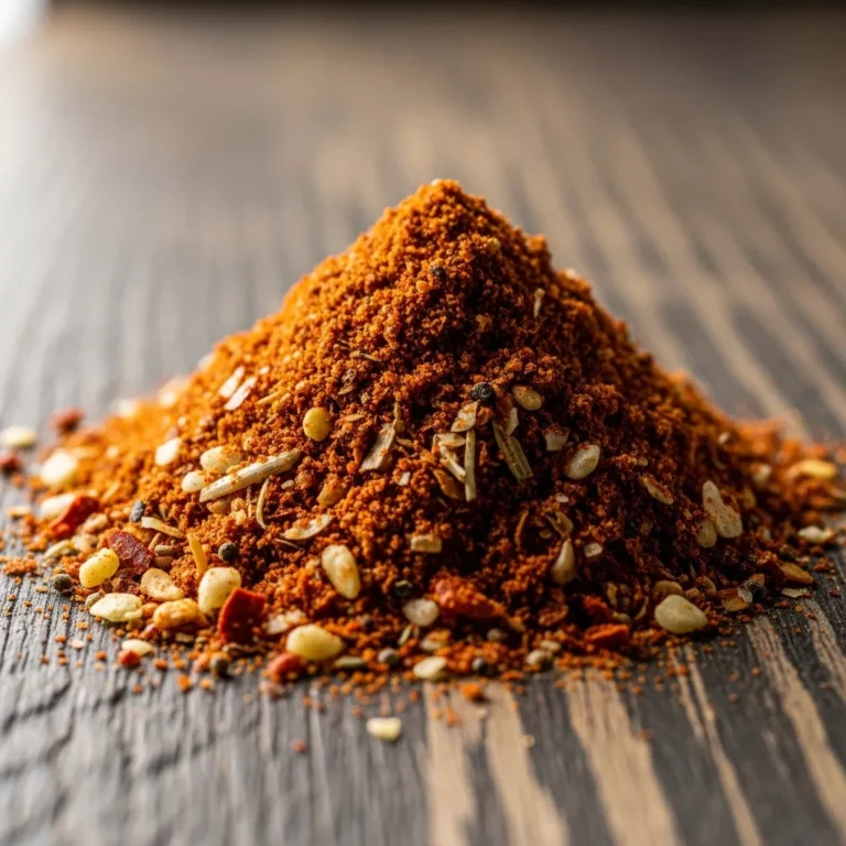 Fiery Homemade Slap Ya Mama Seasoning Recipe Card