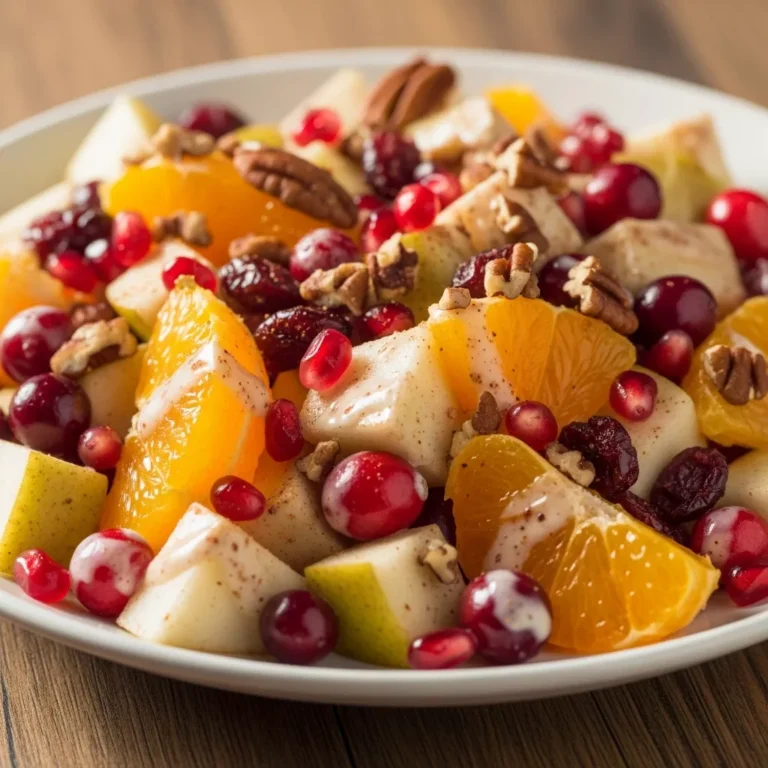Recipe card for Winter Fruit Salad