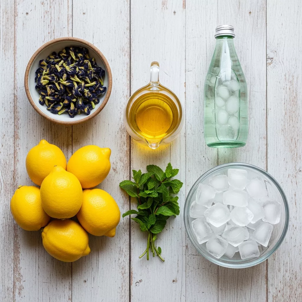 Ingredients for Tropical Azure Refresher: A Zesty Sip of Serenity