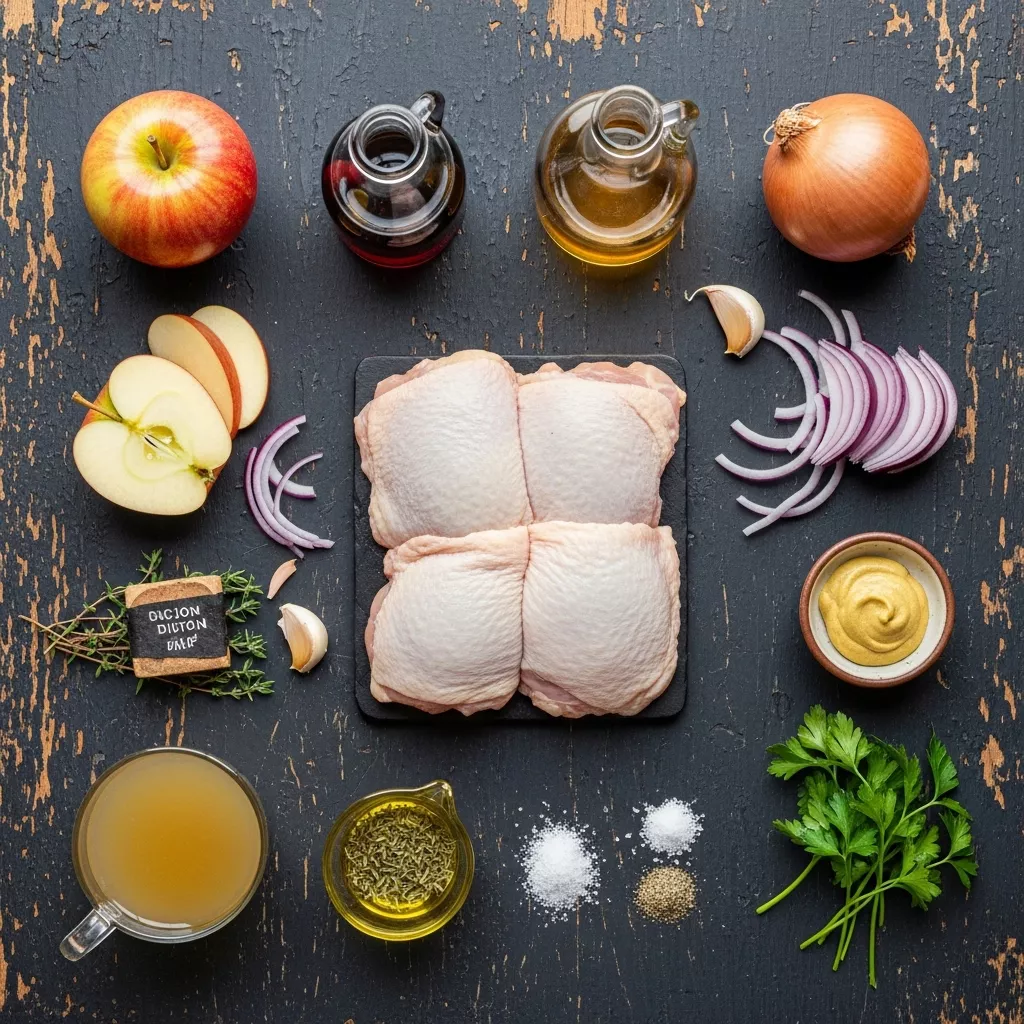 Ingredients for Golden Maple Apple Chicken: Your New Go-To Dinner