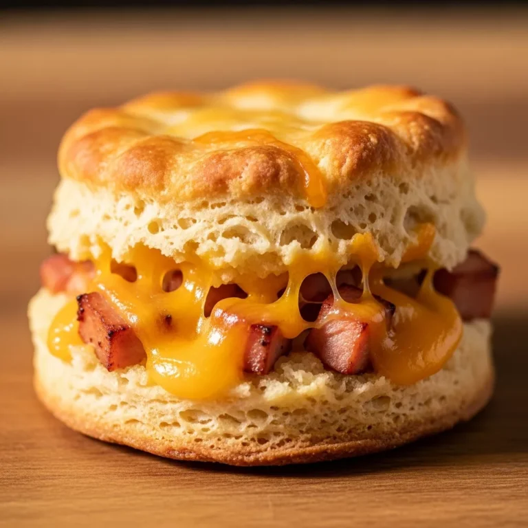 A batch of freshly baked, golden-brown Smoked Turkey & Cheddar Butter Swim Biscuits in a baking dish, ready to be served.